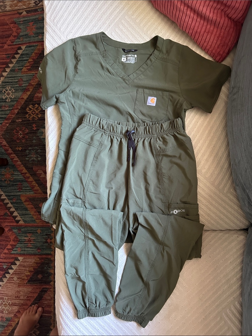 Carhartt Force Modern Fit Jogger Scrub Set